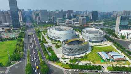 成都新川創(chuàng)意科技園夜景